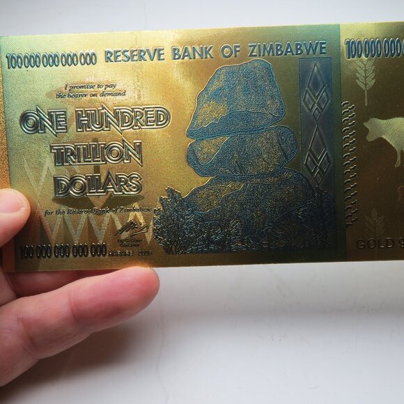 24k $100 Trillion Bill Collection - Picture 1 of 3